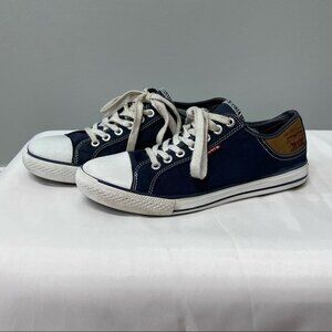 Levi’s Navy Canvas Shoes Men’s‎ 8